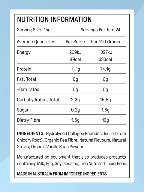 Happy Mammoth Prebiotic Collagen Protein